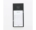 To Do Notepad 50 Sheets Paper Checklist Pad Home Organiser - Pink/Grey