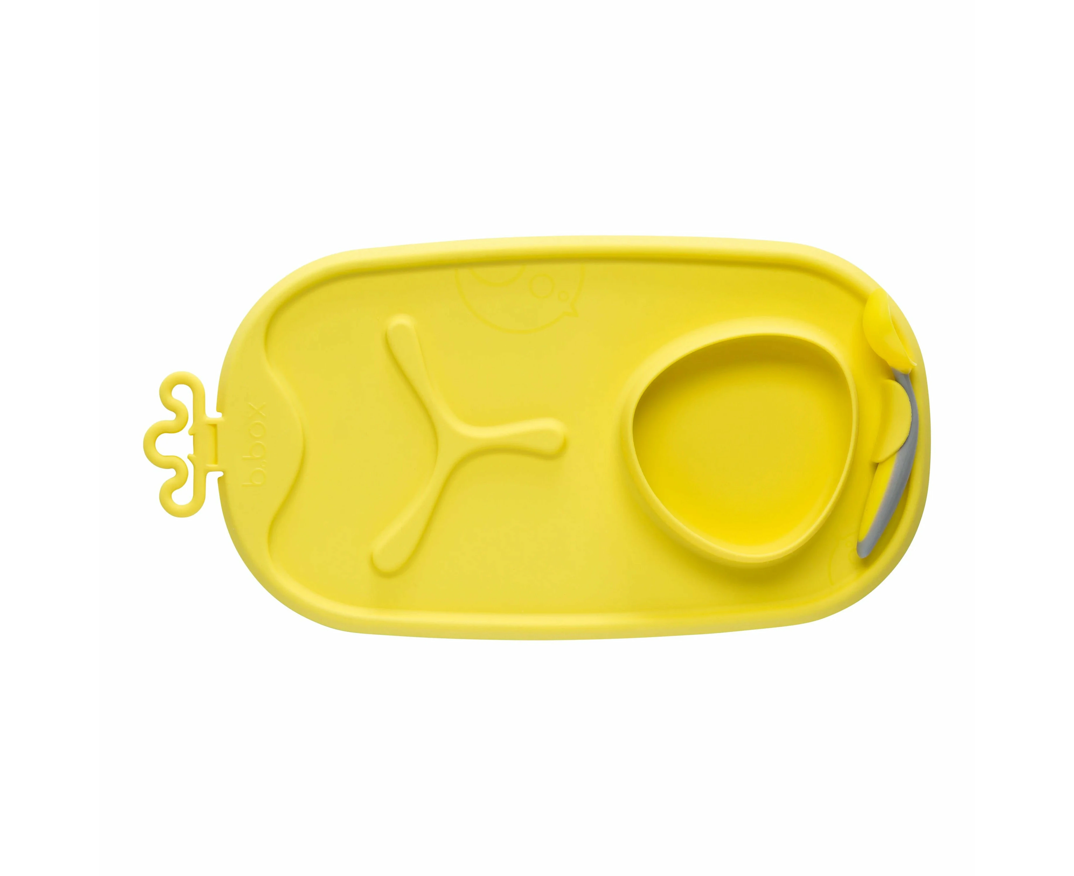 Roll + Go Mealtime Mat (Lemon Sherbet) - 34x19cm