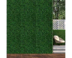 Marlow Artificial Hedge Grass Boxwood Garden Green Wall Mat Fence Outdoor x10