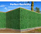 Marlow Artificial Hedge Grass Boxwood Garden Green Wall Mat Fence Outdoor x10