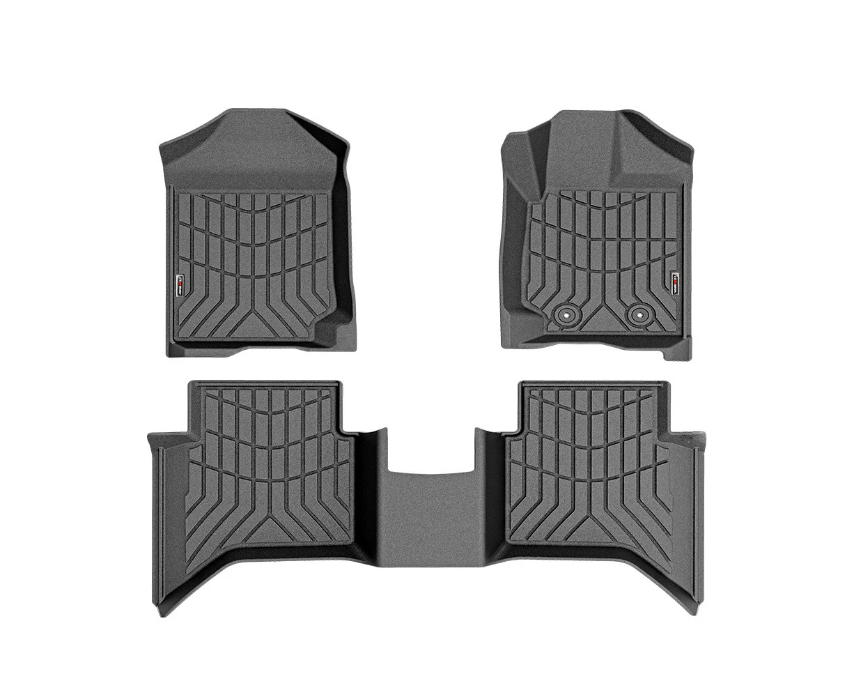 KIWI MASTER 3D TPE Car Floor Mat for Ford Ranger Wildtrak Raptor 2011-MY2022 PX PX2