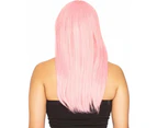 Fashion Deluxe Musk Stick Pink Long Wig
