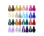 Cosplay Long Hair Wig High Temperature Silk Multi Colored Cartoon 80Cm - Blonde