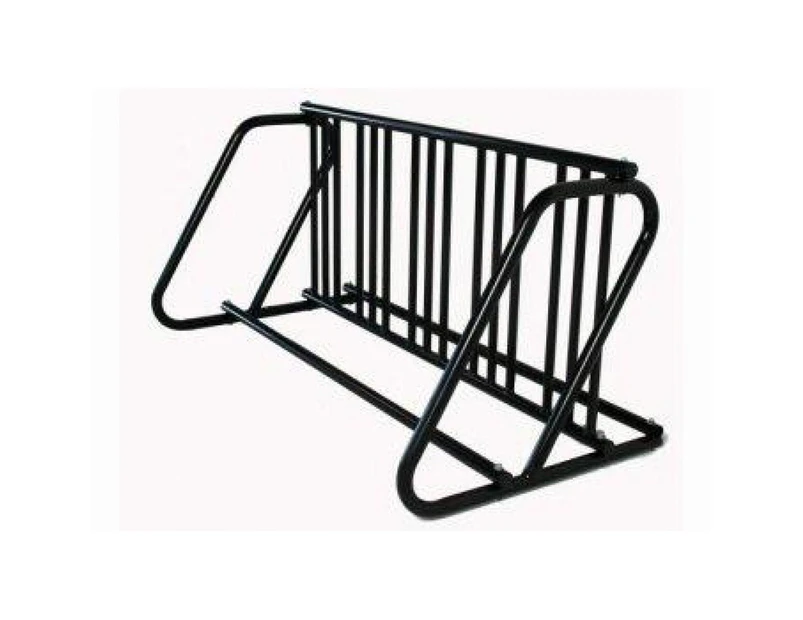 Hollywood Dual-Sided Use Steel Parking Stands Storage Rack For 5/10 Bikes Black