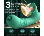 Miraco Thrusting Rabbit Vibrator Dildo Tongue Licking Clit G-Spot Massager