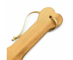 Large 42Cm Natural Bamboo Wooden Spanking Paddle Bdsm Impact Toy Fetish