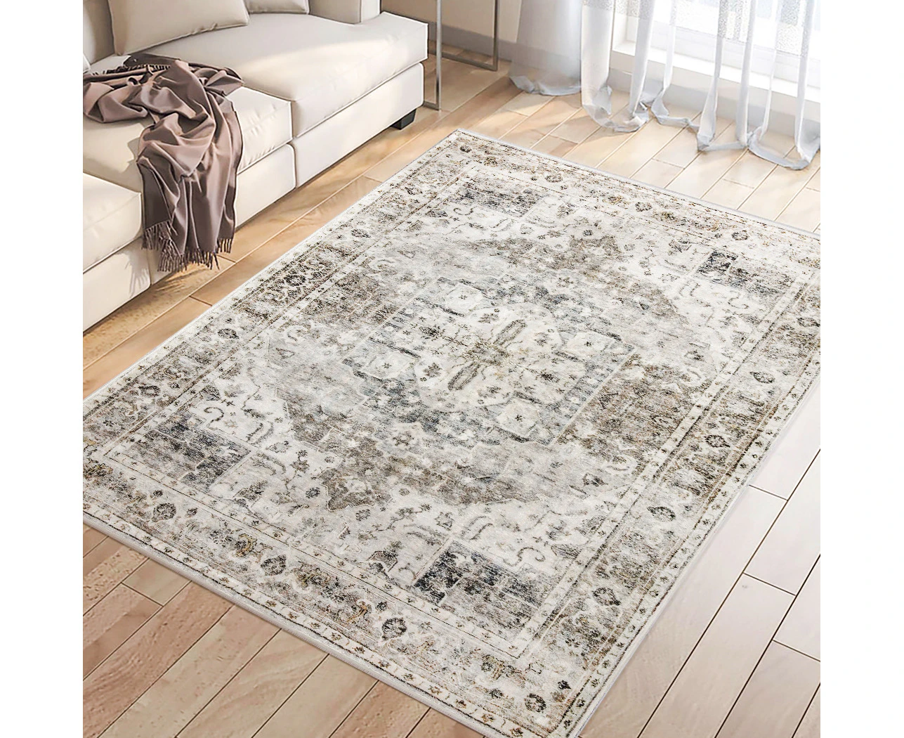 Marlow Floor Rug Area Rug Large Mat Carpet Short Pile Modern Mat 200X230cm