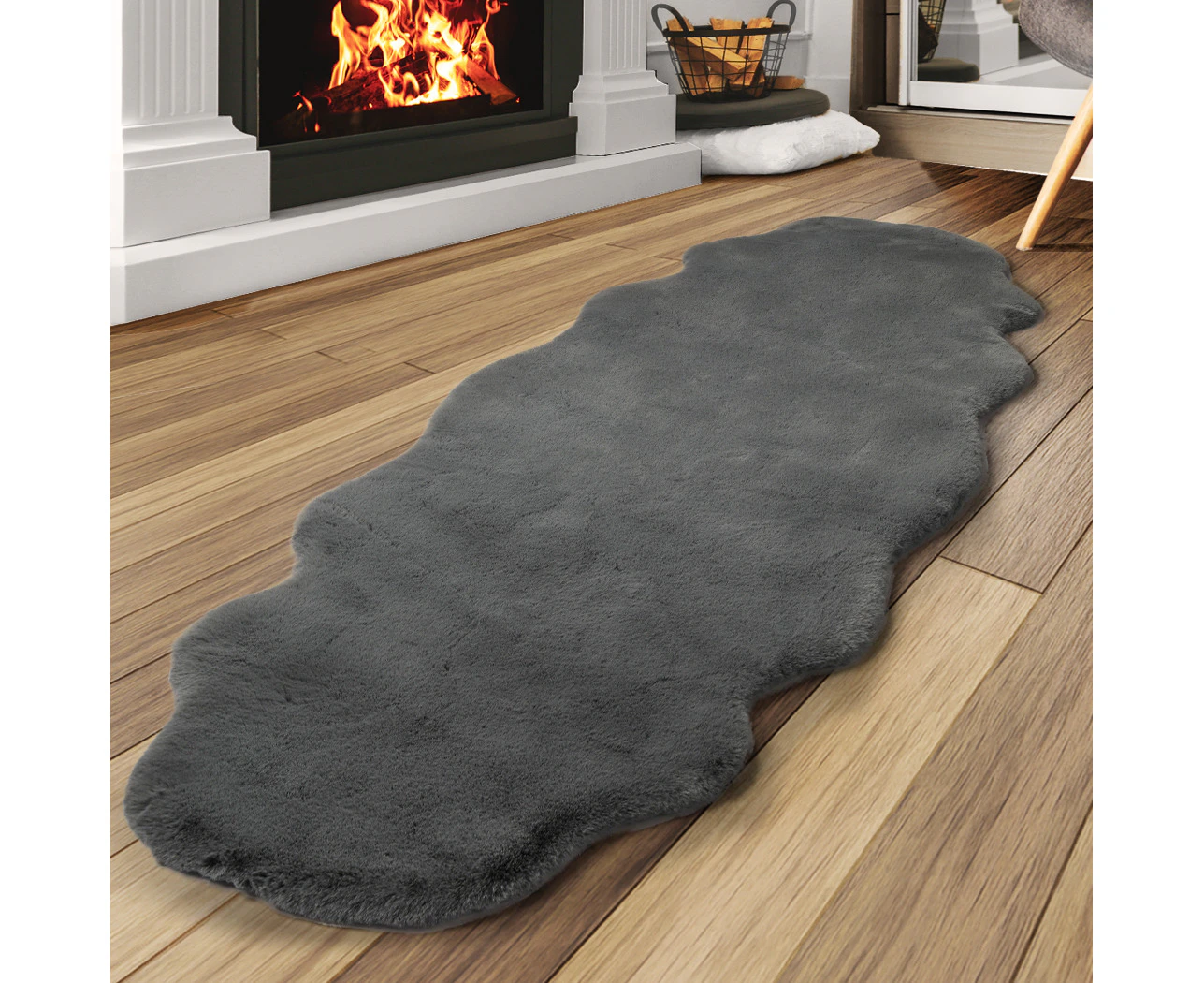 Marlow Floor Rug Area Rugs Cloud Fluffy Mat  Shaggy Carpet 20mm Pile 80X200cm