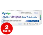 2pk RightSign COVID-19 Rapid Antigen Nasal Test Kit