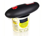 Auto Electric Can Opener: Open Your Cans With A Simple Push Of Button - Automatic, Hands Free, Smooth Edge, Food-Safe, Battery Operated