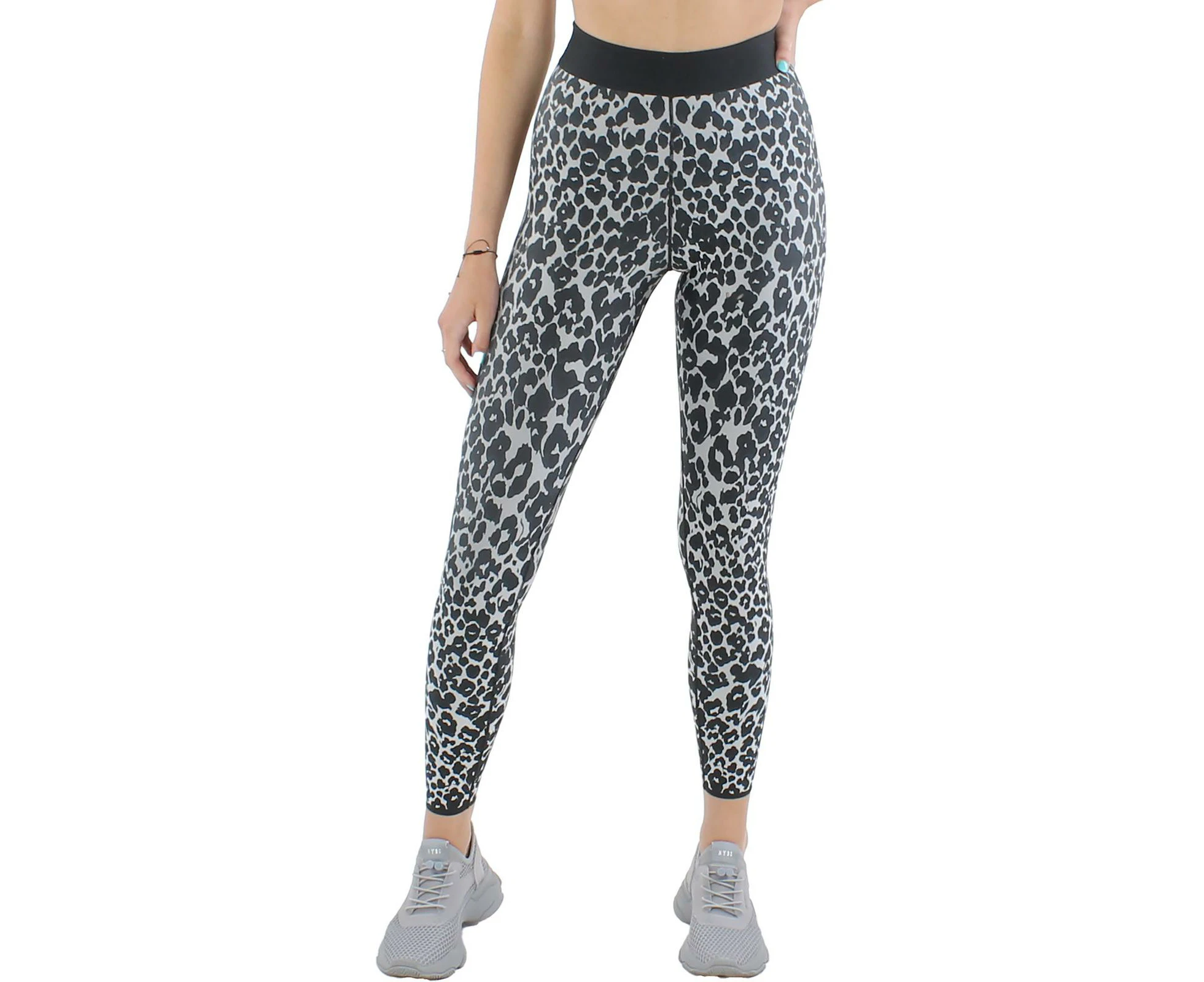 Cor Women's Athletic Apparel Athletic Leggings - Color: Black/White