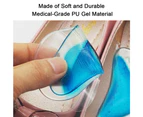 Plantar Fasciitis Arch Support Shoe Insoles 3Pairs, Thicken Gel Arch Pads For Flat Feet - Self-Adhesive Arch Cushions Inserts For Men And Women,Blue
