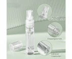 20Pcs Mini Perfume Atomizer, Clear Plastic Spray Bottle Portable Fragrance Spray Bottle For Perfume, Cosmetics - 3Ml