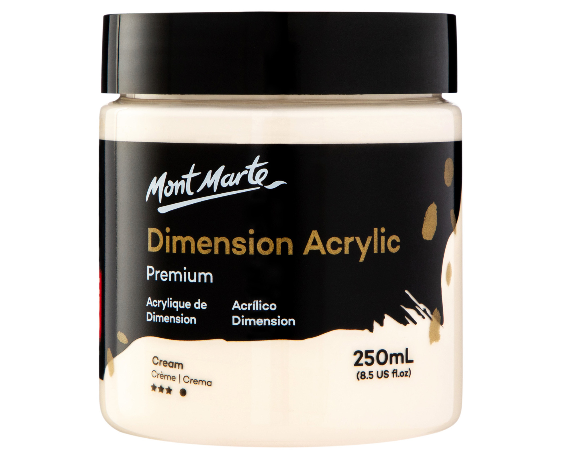 MONT MARTE Dimension Acrylic Paint Intro Set 8pc x 18ml