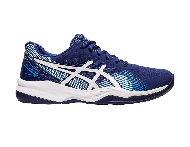 ASICS Women's Gel-Game 8 Running Shoes - Dive Blue/White