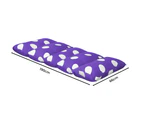 Dreamz Foldable Mattress Kids Pillow Bed Cushion Sofa Chair Lazy Couch Purple M