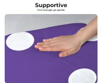 Dreamz Foldable Mattress Kids Pillow Bed Cushion Sofa Chair Lazy Couch Purple M