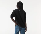 Nike Sportswear Women's Dri-FIT Get Fit Graphic Crew Sweatshirt - Black