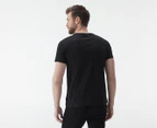 Billabong Men's Trademark Tee / T-Shirt / Tshirt - Black