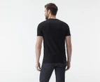 Nike Men's Jordan Jumpman Embroidered Tee / T-Shirt / Tshirt - Black/White