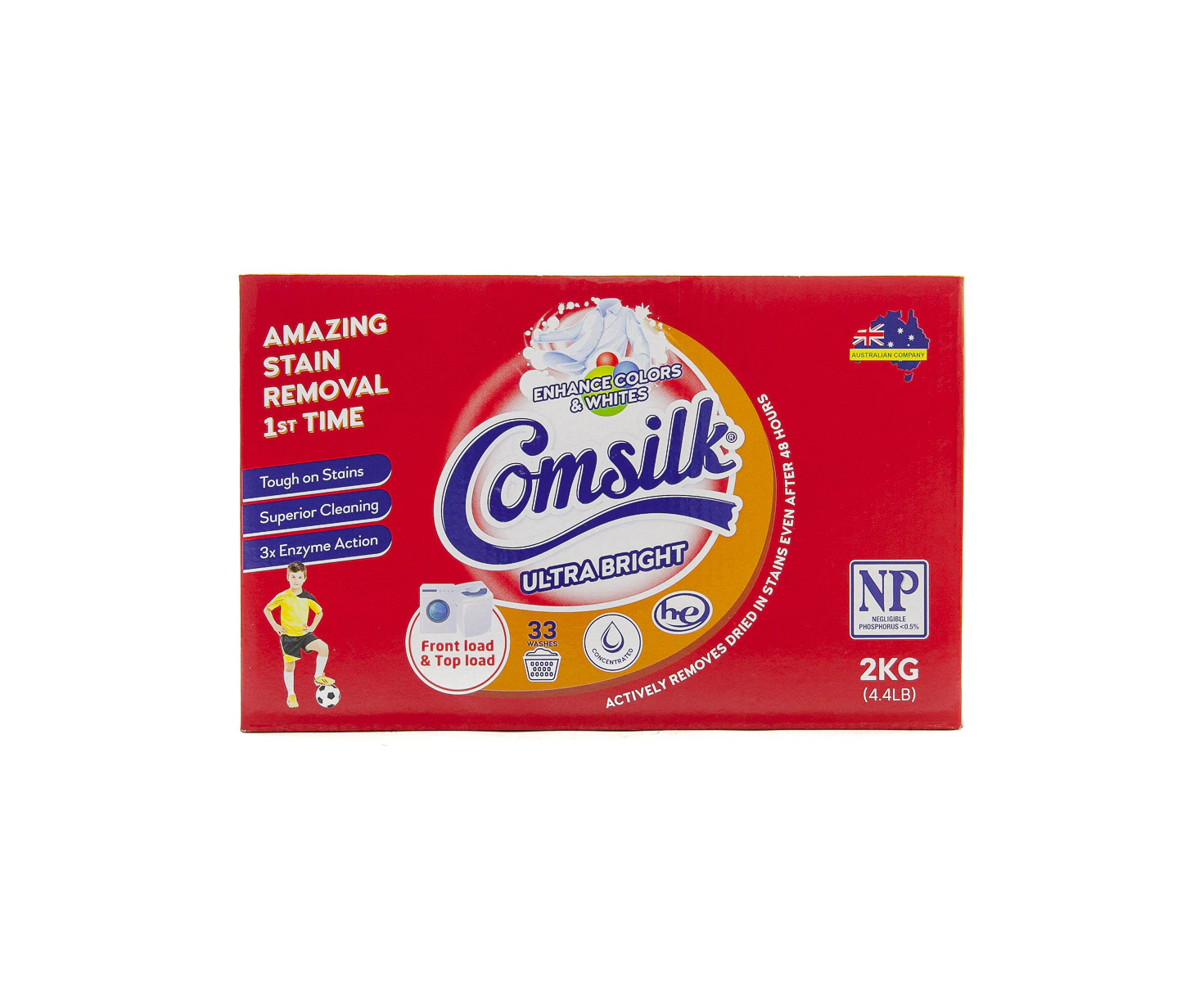 Comsilk Laundry Powder Ultra Bright 6 X 2kg