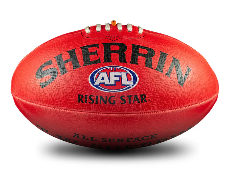 Sherrin Match All Surface Size 5 Football - Red