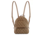 GUESS Manhattan Backpack - Latte Logo