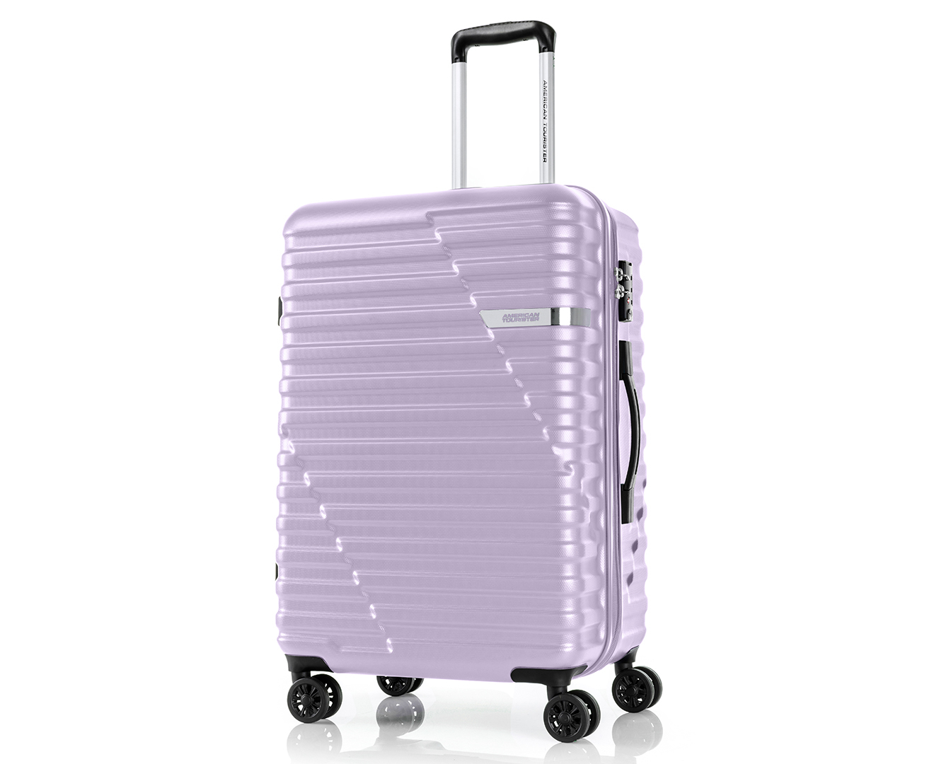 American Tourister Sky Bridge 68cm Hardcase Luggage/Suitcase - Lavender ...
