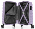 American Tourister Sky Bridge 55cm Hardcase Luggage/Suitcase - Lavender Pink