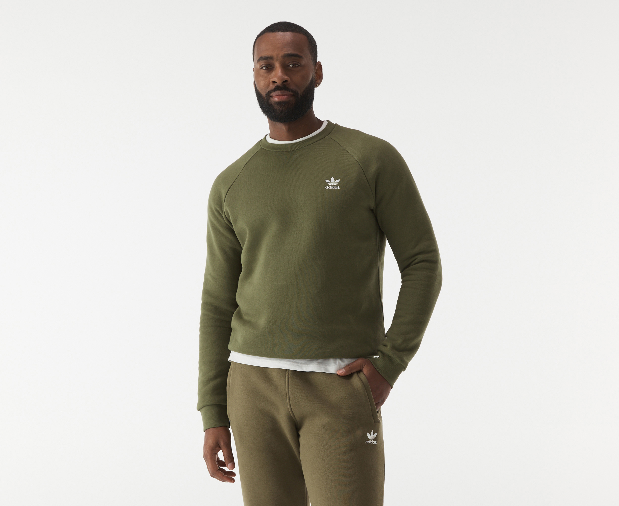 Originals essential outlet sweatshirt green