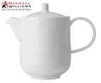 Maxwell & Williams 1.2L Cashmere Teapot - White