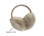 Men'S/Women'S Artificial Furry Warm Winter Outdoor Earmuffs Plush Ear Warmers