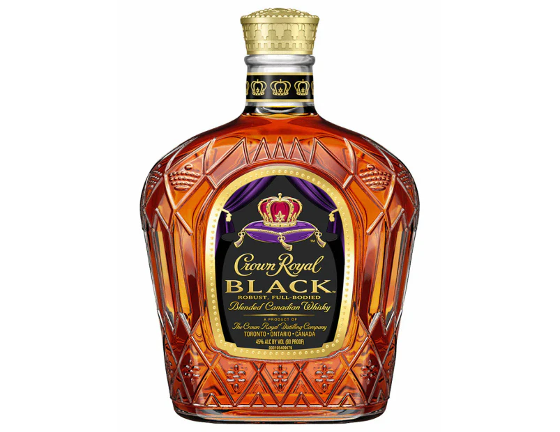 Crown Royal Black Blended Canadian Whisky 1l