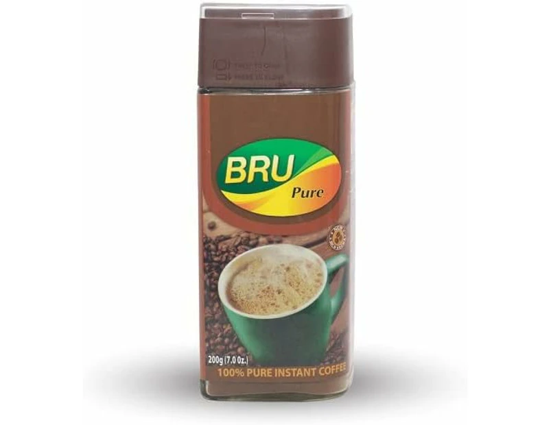 Bru Pure Coffee in Glass Jar 200 g