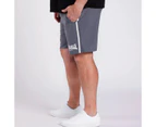 Lonsdale London Plus Size Shepton Woven Shorts - Grey