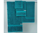 6pc Canningvale Royal Splendour Bathroom Towel Set Luxury Home Decor Oceano Teal
