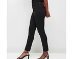 Dannii Minogue Petites Full Length Ponte Pants - Black