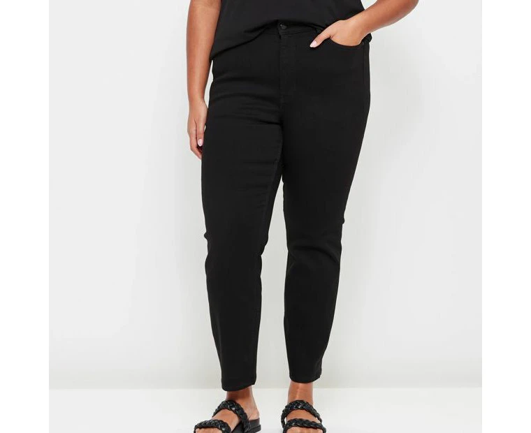 Target Curve Straight Regular Length Denim Jeans - Black