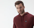Under Armour Men's Rival Fleece Hoodie - Chestnut Red/Onyx White