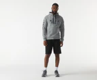 Nike Men's Therma-FIT Pullover Fitness Hoodie - Grey/Black