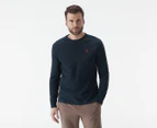 Polo Ralph Lauren Men's Classics Long Sleeve Tee / T-Shirt / Tshirt - Ink