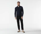 Polo Ralph Lauren Men's Classics Quarter Zip Pullover Sweatshirt - Navy Heather