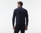 Polo Ralph Lauren Men's Classics Quarter Zip Pullover Sweatshirt - Navy Heather