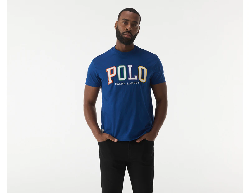 Polo Ralph Lauren Men's Classics Short Sleeve Tee / T-Shirt / Tshirt - Heritage Royal