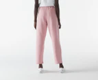 Champion Women's Wide Leg Trackpants / Tracksuit Pants - Peculiar Pink