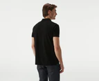 Polo Ralph Lauren Men's Short Sleeve Custom Slim Fit Polo Shirt - Black