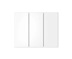 Welba Bathroom Mirror Cabinet Vanity Medicine Wall Storage White 900mm x 720mm