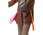 Alice In Wonderland Mad Hatter Deluxe Adult Costume Size: Standard