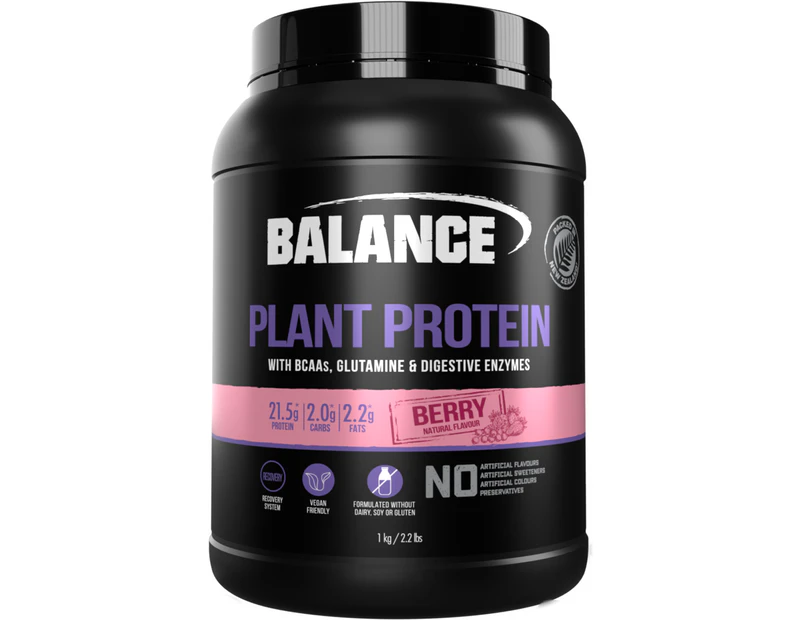 Balance Plant Protein 1kg Berry
