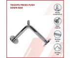 Triceps Press Push Down Bar